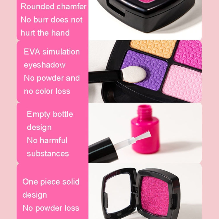 11 pz/set Ragazze Simulazione Dressing Makeup Box Play House Set di cosmetici non tossici, Beautiful Makeup Bag 1164, Wave Dot Bag 1162, Shell Bag 1165, Graffiti Bag 1163, OPP Bag 1162A, OPP Bag 1163A, OPP Bag 1164A, OPP Bag 1165A