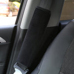 Protezione per cintura di sicurezza per auto Spalline morbide estese, Black Ice Silk, Black Plush, Black Square, Purple Square, Rose Red Square, Beige Square, Milky White Plush, Grey