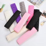Protezione per cintura di sicurezza per auto Spalline morbide estese, Black Ice Silk, Black Plush, Black Square, Purple Square, Rose Red Square, Beige Square, Milky White Plush, Grey