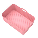 Per Ninja DZ201 Air Fryer Silicone Liner Mat Riutilizzabile Basket Tray, Gray Thick Model (140g), Pink Thick Model (140g), Blue Thick Model (140g), Red Thick Model (140g), Black Thick Model (140g), Gray Thin Model (95g), Black Thin Model (95g)         ...