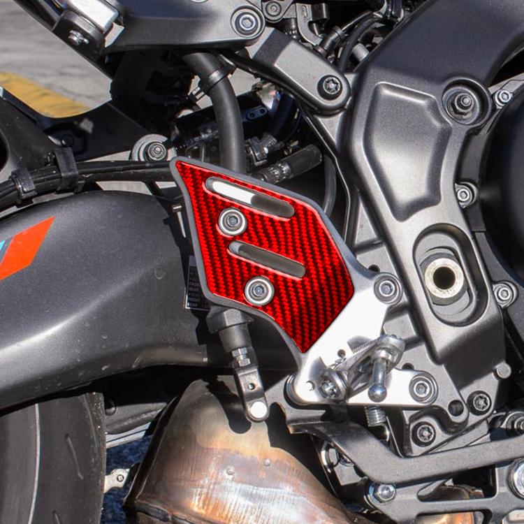 Adesivi per pedane Yamaha MT-09 2021-2023, set da 2 pezzi.