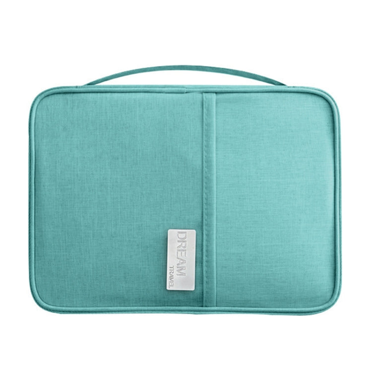 Borsa portadocumenti per passaporto portatile antipolvere impermeabile da viaggio, Blue Large, Black Large, Gray Large, Navy Blue Large, Orange Pink Large, Blue Small, Black Small, Navy Blue Small, Orange Pink Small