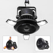Lampada da campeggio solare Fan Lampada a LED multifunzionale Luce di emergenza Lampada repellente per zanzare