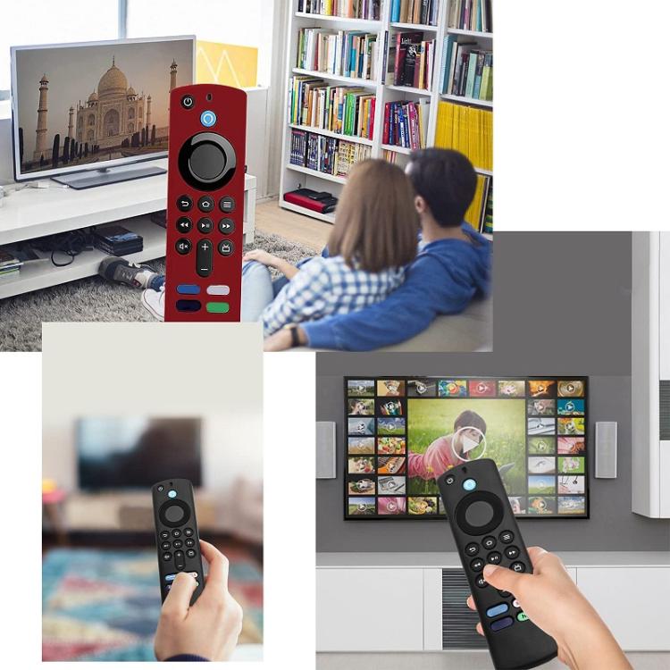 Custodia in silicone per telecomando Amazon Fire TV Stick 2021