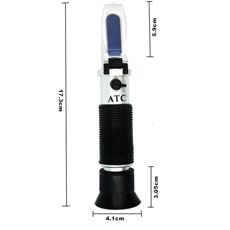 Rifrattometro portatile misuratore zucchero 0-34% Brix