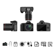 Visione notturna a doppia fotocamera 4K Fotocamera digitale WIFI ad alta definizione da 64 milioni di pixel, Standard Without Memory Card, Standard+Fill Light, Standard+Macroscopic Mirror, Standard+Microphone, Standard+Handheld Bracket                 ...