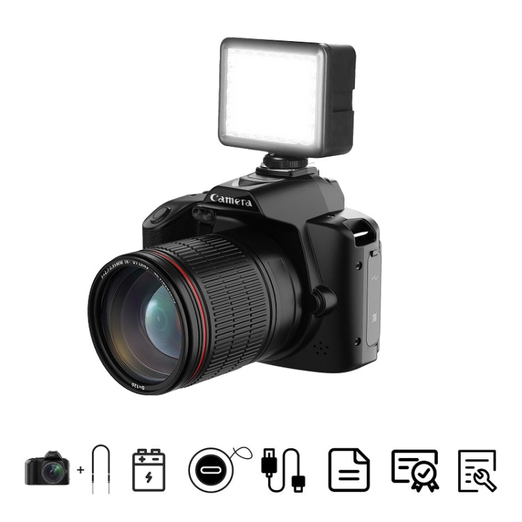 Fotocamera digitale 4K con doppia lente e WiFi 64MP