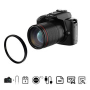 Visione notturna a doppia fotocamera 4K Fotocamera digitale WIFI ad alta definizione da 64 milioni di pixel, Standard Without Memory Card, Standard+Fill Light, Standard+Macroscopic Mirror, Standard+Microphone, Standard+Handheld Bracket                 ...