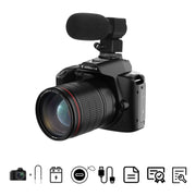 Visione notturna a doppia fotocamera 4K Fotocamera digitale WIFI ad alta definizione da 64 milioni di pixel, Standard Without Memory Card, Standard+Fill Light, Standard+Macroscopic Mirror, Standard+Microphone, Standard+Handheld Bracket                 ...