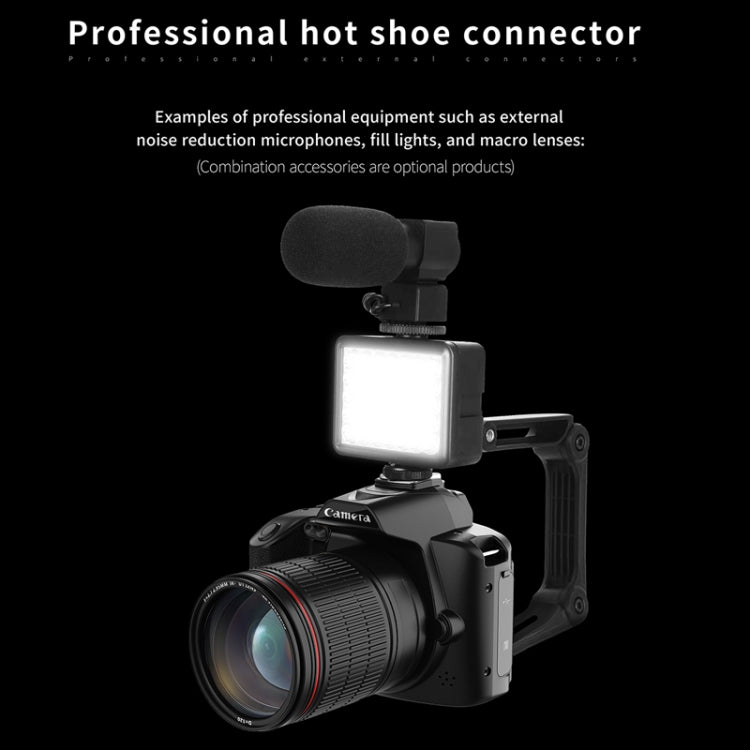 Fotocamera digitale 4K con doppia lente e WiFi 64MP