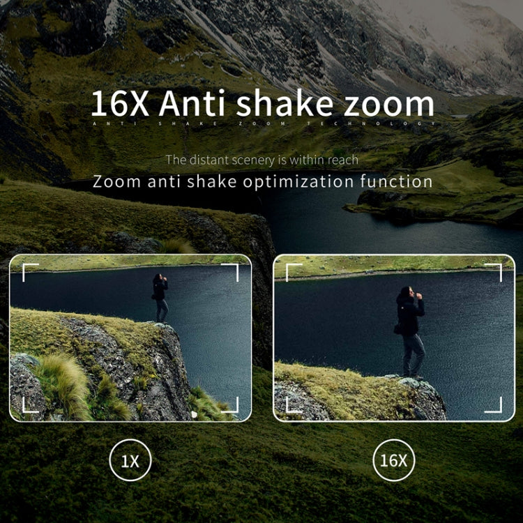 Fotocamera digitale 4K con doppia lente e WiFi 64MP