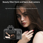 Fotocamera digitale 4K con doppia lente e WiFi 64MP