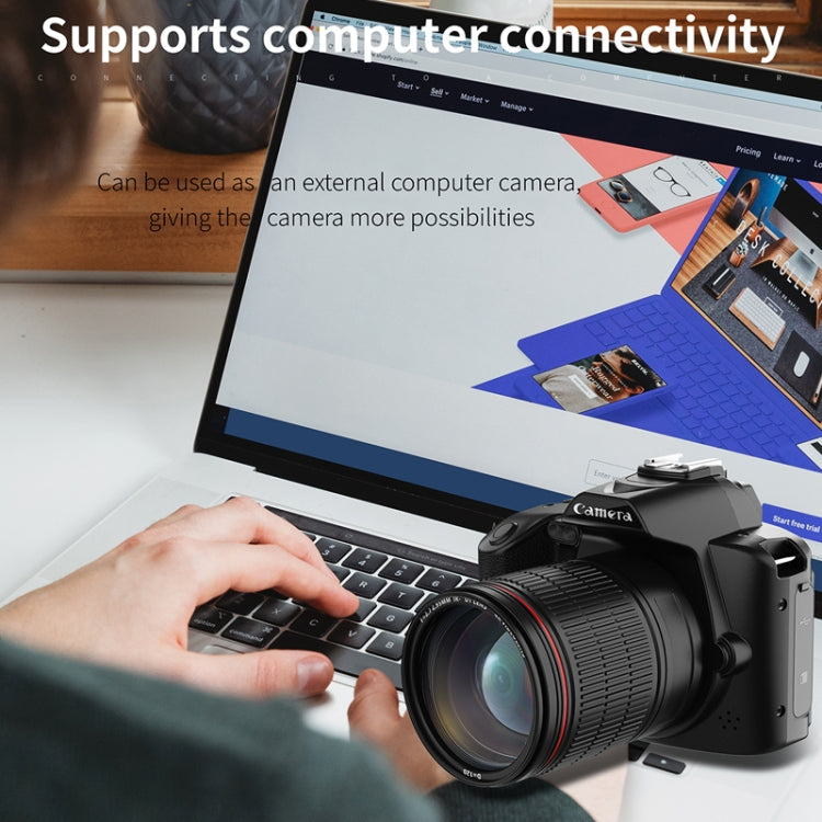 Fotocamera digitale 4K con doppia lente e WiFi 64MP