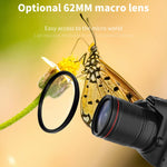 Fotocamera digitale 4K con doppia lente e WiFi 64MP