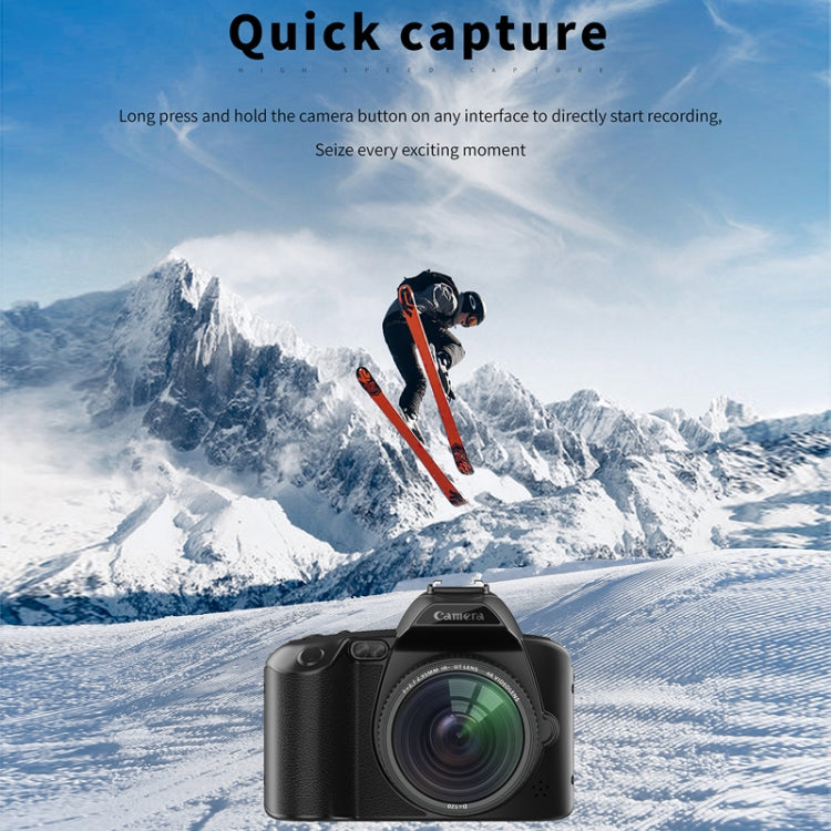 Fotocamera digitale 4K con doppia lente e WiFi 64MP