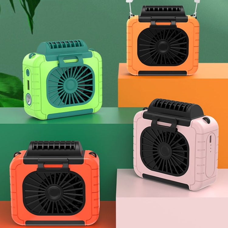 Ventilatore portatile con torcia LED e power bank 6000mAh