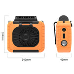 Ventilatore portatile con torcia LED e power bank 6000mAh