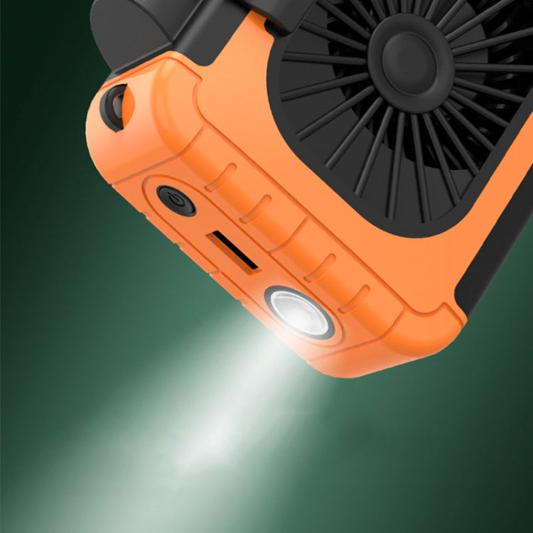 Ventilatore portatile con torcia LED e power bank 6000mAh