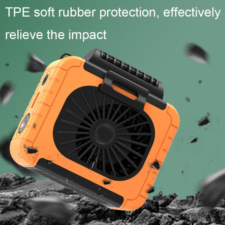 Ventilatore portatile con torcia LED e power bank 6000mAh