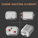 Macchina per la pulizia a vapore ad alta temperatura e alta pressione da 2500 W per mobili da cucina e bagno, Red  220V  EU Plug, White 220V EU Plug, Red 220V UK Plug, White 220V UK Plug, Red 110V US Plug, White 110V US Plug