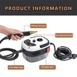 Macchina per la pulizia a vapore ad alta temperatura e alta pressione da 2500 W per mobili da cucina e bagno, Red  220V  EU Plug, White 220V EU Plug, Red 220V UK Plug, White 220V UK Plug, Red 110V US Plug, White 110V US Plug