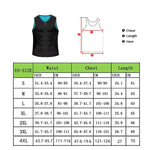 Corsetto fitness da uomo Neoprene Sport Tummy Control Shapewear Canotta con cerniera Canotta da allenamento, S, M, L, XL