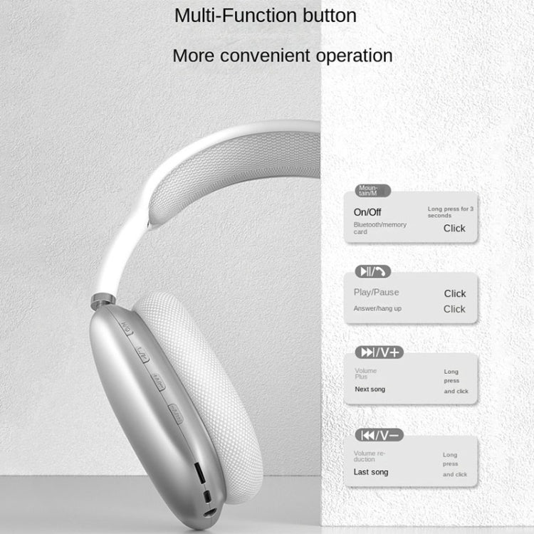 Cuffie Bluetooth wireless Cuffie da gioco stereo con riduzione del rumore