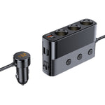 Interfaccia accendisigari USB3.0/PD Caricabatteria da auto 128W