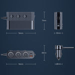 Interfaccia accendisigari USB3.0/PD Caricabatteria da auto 128W