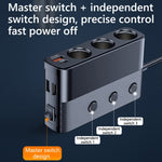 Interfaccia accendisigari USB3.0/PD Caricabatteria da auto 128W