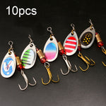 Roadrunner False Bait Paillettes Set di esche, Colore Consegna casuale, 5pcs, 10pcs