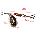 Roadrunner False Bait Paillettes Set di esche, Colore Consegna casuale, 5pcs, 10pcs