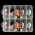 Roadrunner False Bait Paillettes Set di esche, Colore Consegna casuale, 5pcs, 10pcs