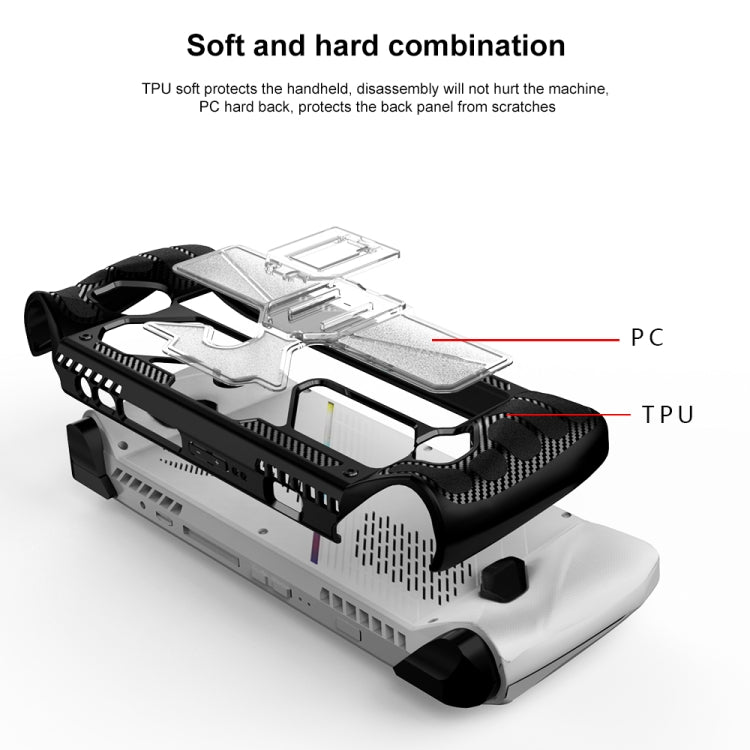 Custodia TPU con staffa per ASUS ROG Ally