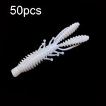 Esca per gamberi invertiti galleggiante con filettatura inversa, 50pcs Small, 50pcs Large