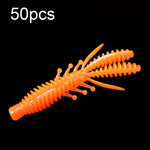 Esca per gamberi invertiti galleggiante con filettatura inversa, 50pcs Small, 50pcs Large