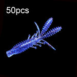 Esca per gamberi invertiti galleggiante con filettatura inversa, 50pcs Small, 50pcs Large