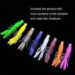 Esca per gamberi invertiti galleggiante con filettatura inversa, 50pcs Small, 50pcs Large
