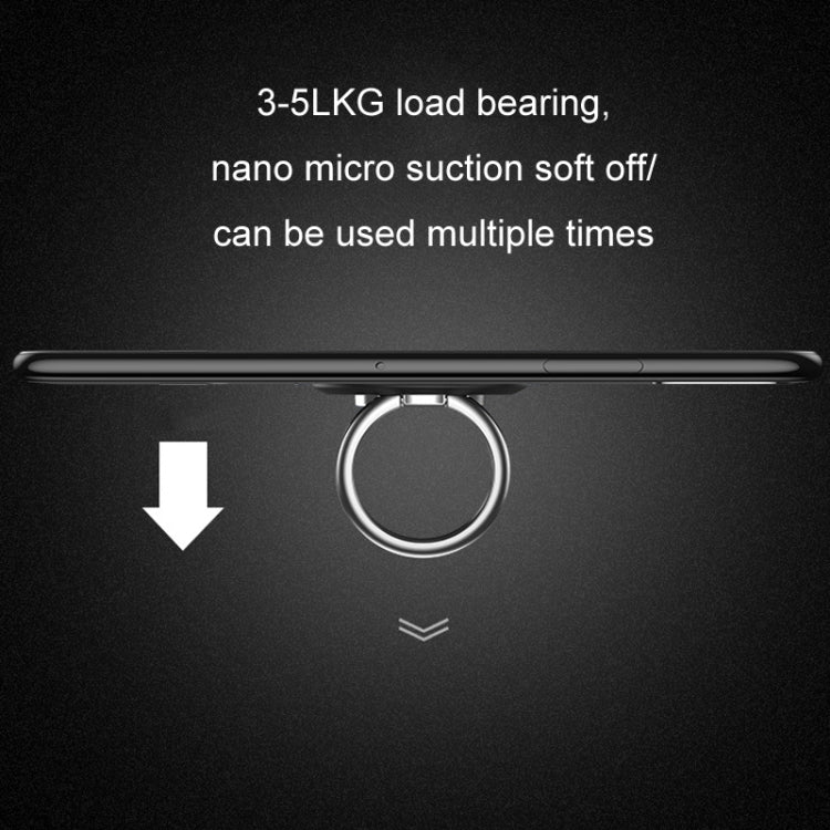 Supporto per cellulare con fibbia ad anello in metallo magnetico per auto da 5 pezzi