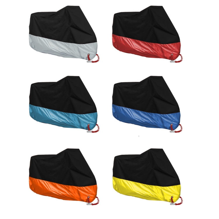 190T Coperture antipioggia per moto Coperture antipolvere antipolvere antipioggia resistenti ai raggi UV, XXL, XXXL, XXXXL