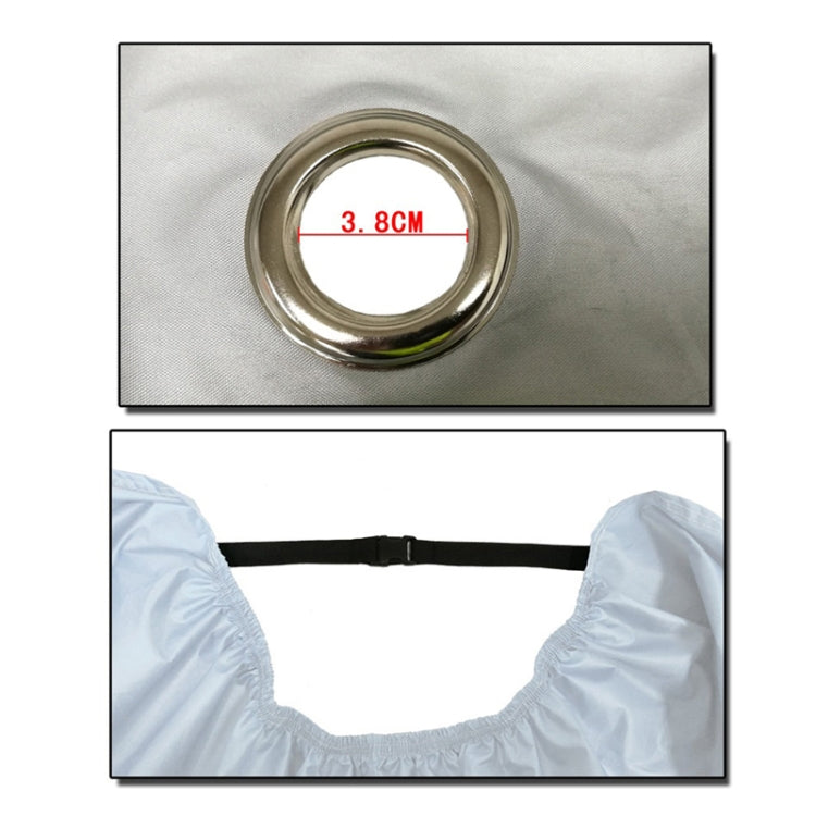 190T Coperture antipioggia per moto Coperture antipolvere antipolvere antipioggia resistenti ai raggi UV, M, L, XL