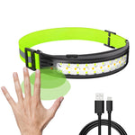 Proiettore di avvertimento ricaricabile a luce forte da campeggio portatile all'aperto, COB No Induction, COB Induction, LED Induction