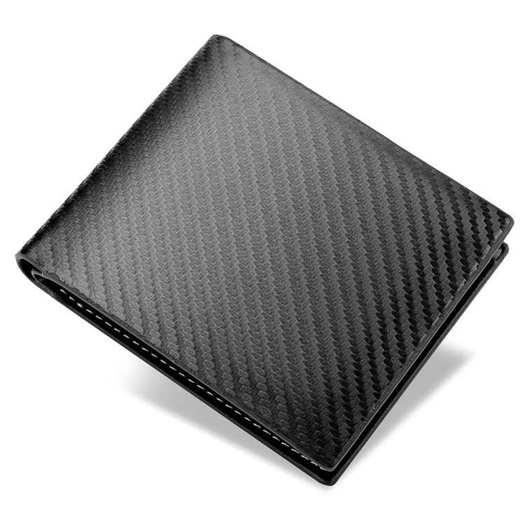 Portafoglio da uomo Portafoglio da lavoro orizzontale in fibra di carbonio Porta carte, k3260 Grey, k3260 Coffee