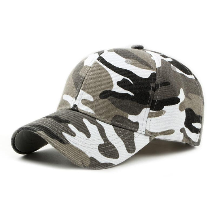 Berretto con lingua d'anatra mimetica da viaggio in montagna all'aperto, Camouflage Army Green, Camouflage Gray, Camouflage Brown