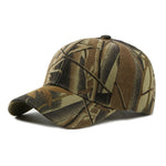 Berretto con lingua d'anatra mimetica da viaggio in montagna all'aperto, Camouflage Army Green, Camouflage Gray, Camouflage Brown