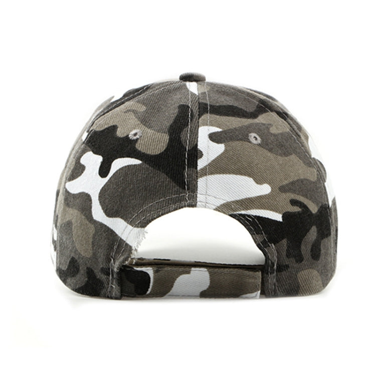 Berretto con lingua d'anatra mimetica da viaggio in montagna all'aperto, Camouflage Army Green, Camouflage Gray, Camouflage Brown