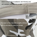 Berretto con lingua d'anatra mimetica da viaggio in montagna all'aperto, Camouflage Army Green, Camouflage Gray, Camouflage Brown