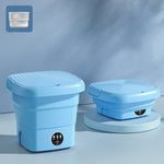 Mini lavatrice portatile pieghevole per biancheria intima per uso domestico, Fruit Green, Lake Blue, Warm Yellow, Fruit Pink, Fruit Green + Blue Light Antibacterial, Lake Blue + Blue light antibacterial, Warm Yellow + Blue light antibacterial          ...