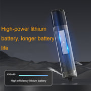 Schermo LCD a LED ASiNG Puntatore laser verde brillante ad alta potenza Istruzioni vocali PPT Presentatore della pagina, A17