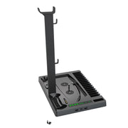iplay per console di gioco PS5 Base per ventola di raffreddamento Base di ricarica con supporto per disco, HBP-271